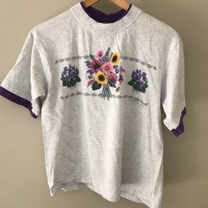 Vintage flower T-shirt